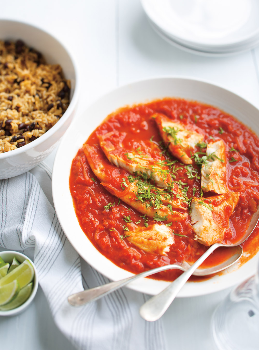 Mexican-Style Tomato Rice with Fish