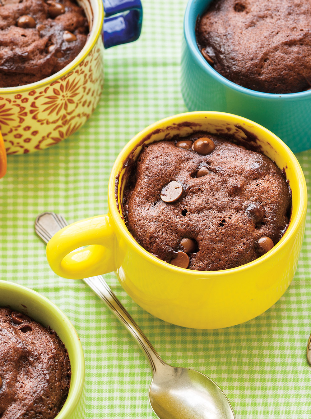 Moist Chocolate Cake in a Cup