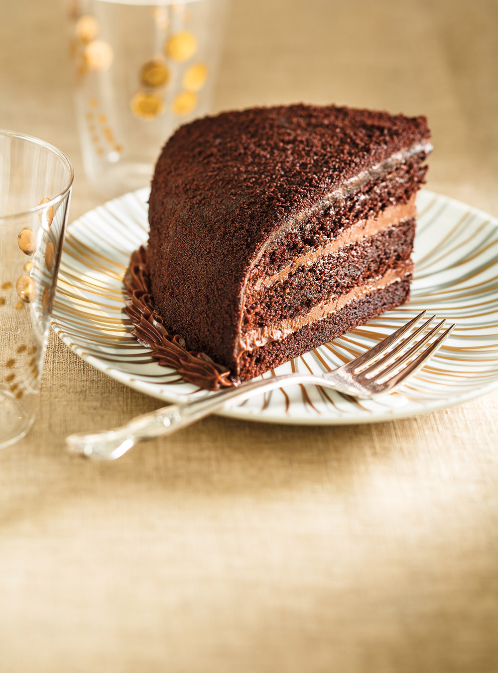 Blackout Chocolate Cake Recipe | Bon Appétit - MasterCook
