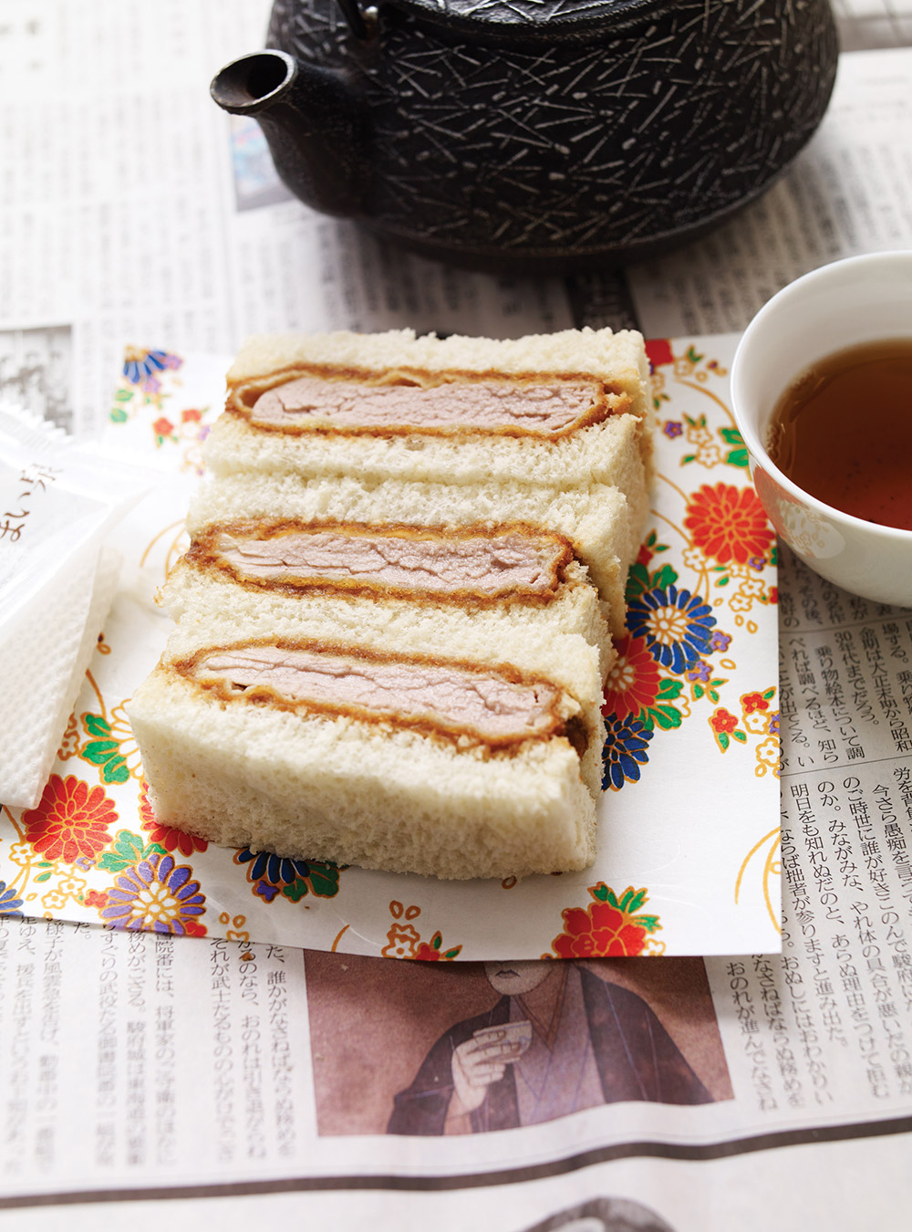 Pork Tonkatsu Sandwiches