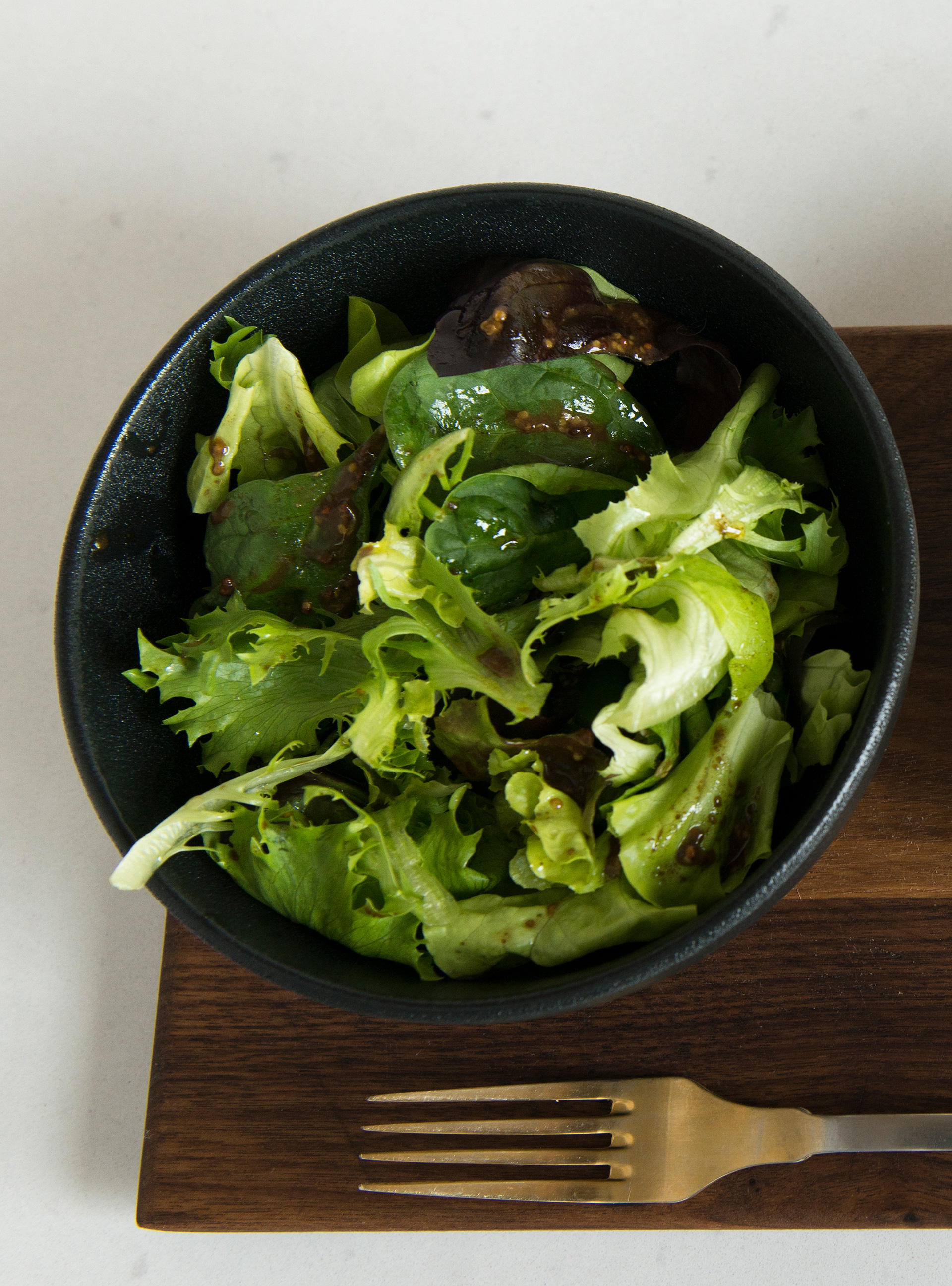 Green Salad with Mustard Vinaigrette