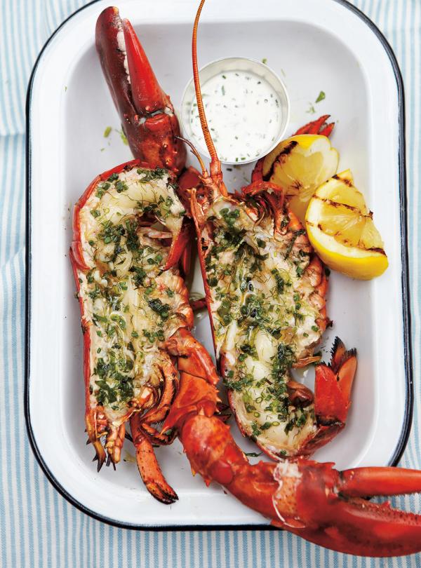 Homard Grille Aux Herbes Ricardo