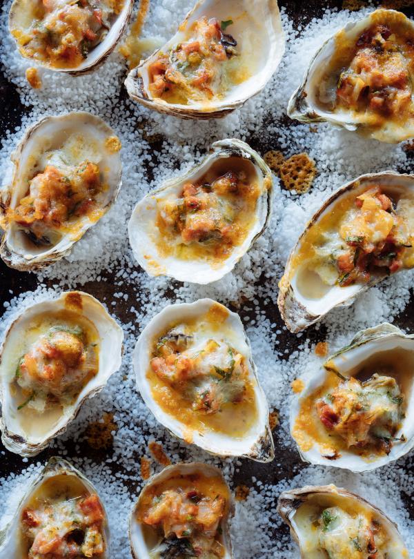 Chorizo Oysters au Gratin Ricardo