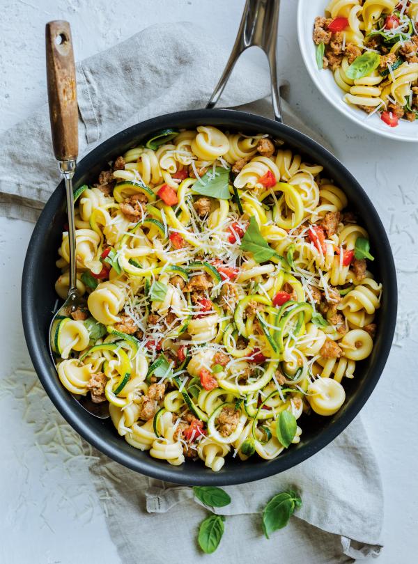 Pates au saumon avec du lait Brandon Aguilar