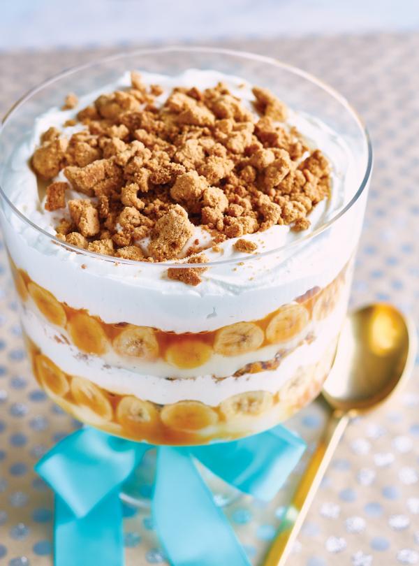 Bagatelle aux bananes et à la confiture de lait (banoffee) Ricardo Bagatelle aux bananes et à la confiture de lait (banoffee) Ricardo