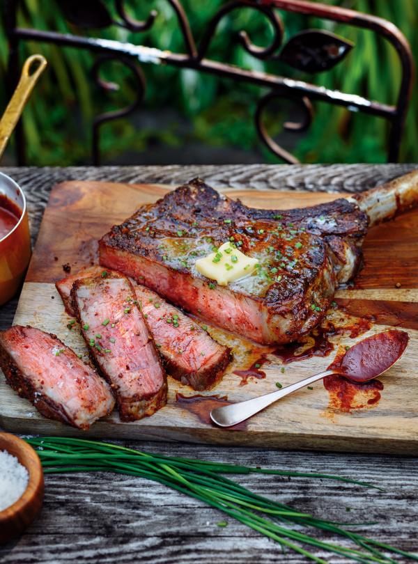 Bifteck tomahawk grillé Ricardo