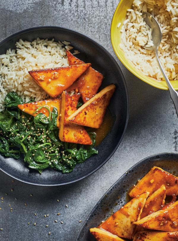 Tofu au gingembre et à l'orange Ricardo