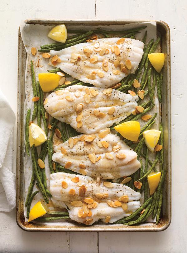 Sole amandine sur une plaque Ricardo