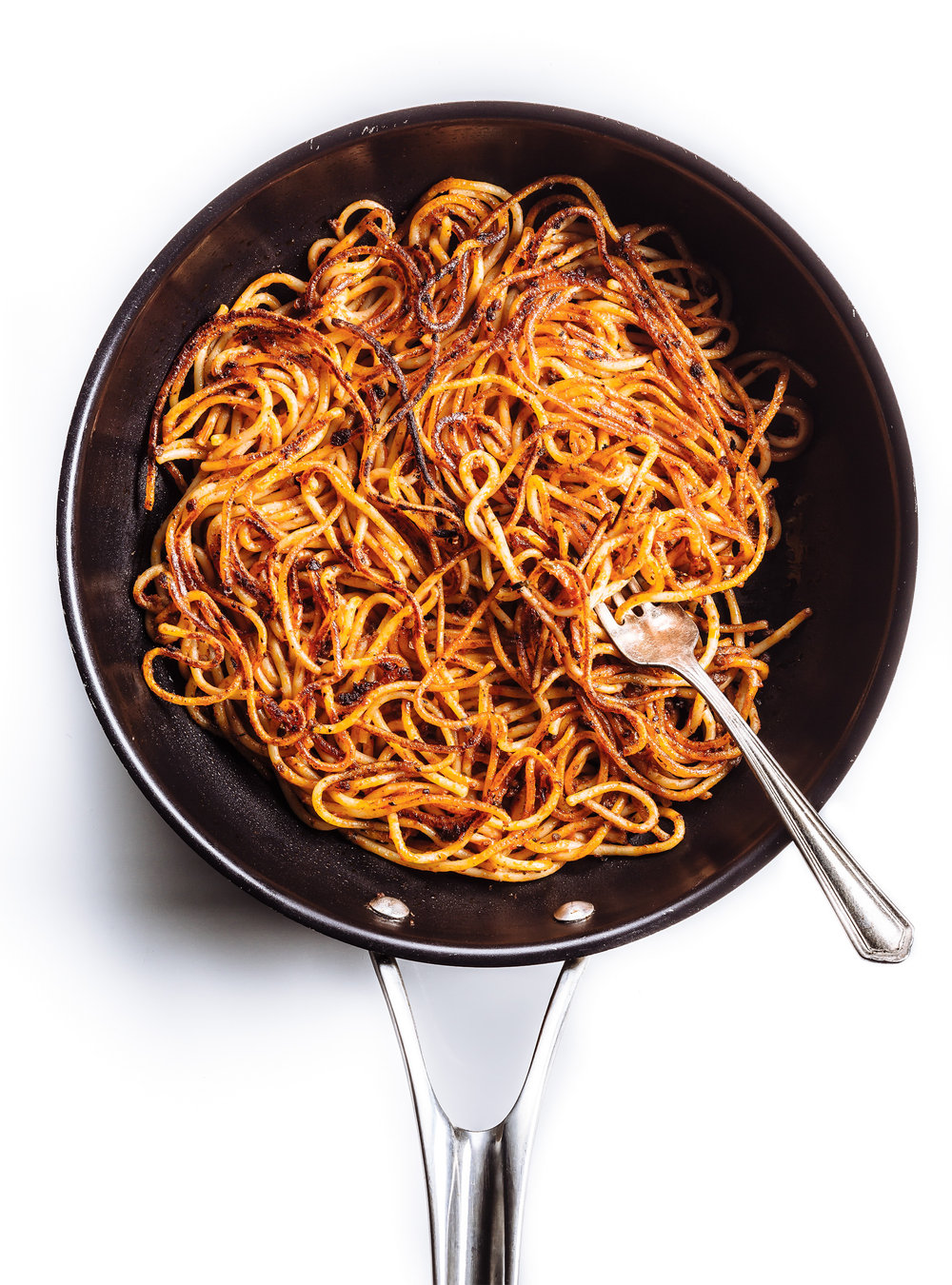 Spaghettis collés