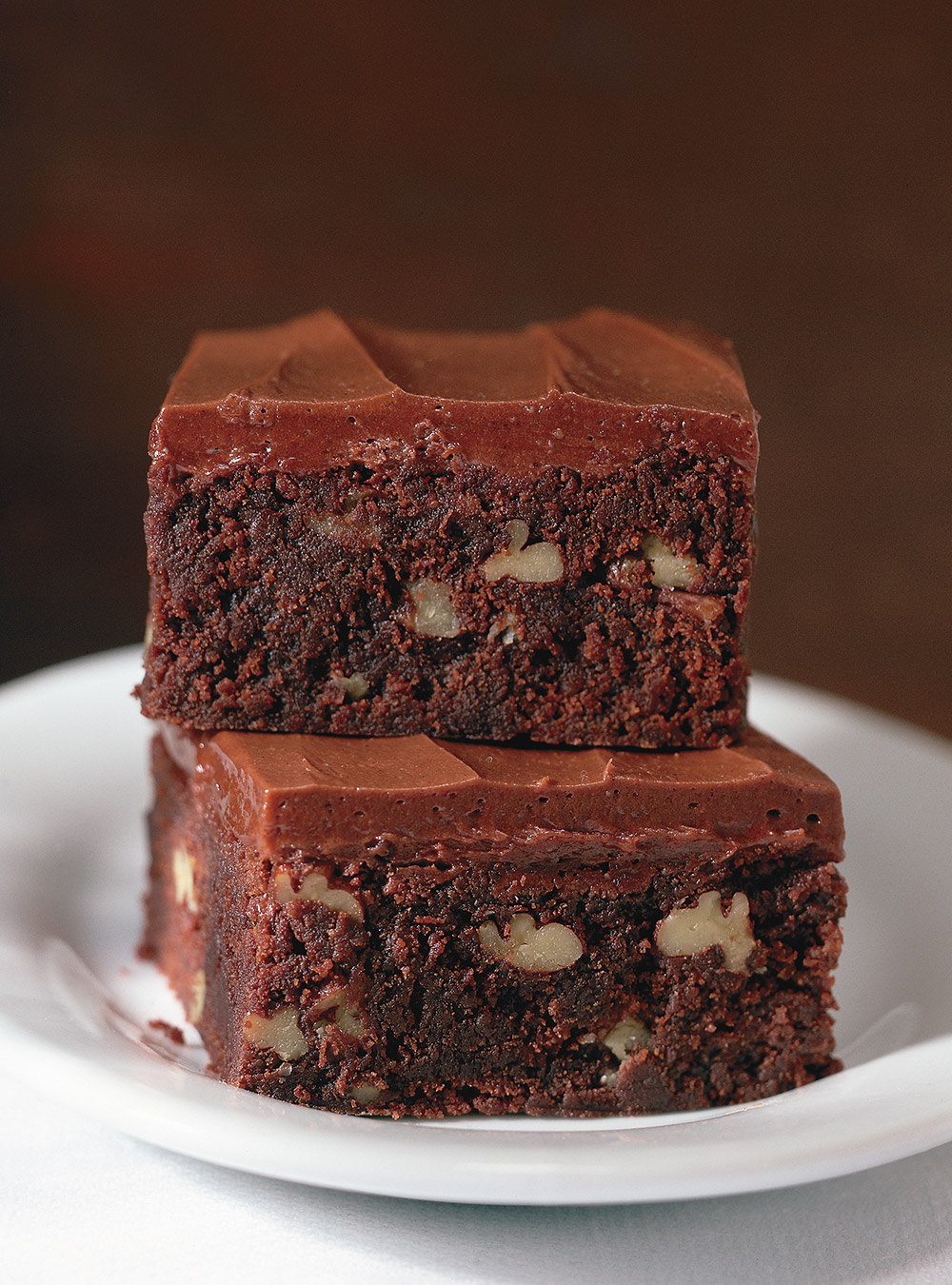 Brownies with Chocolate Frosting