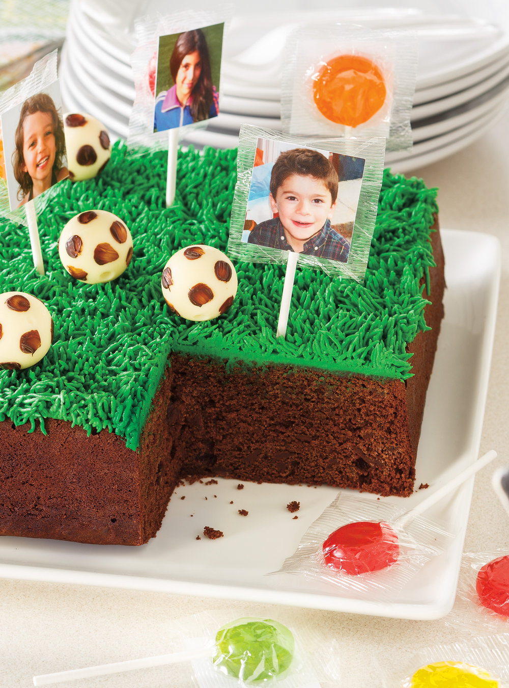 Gâteau soccer