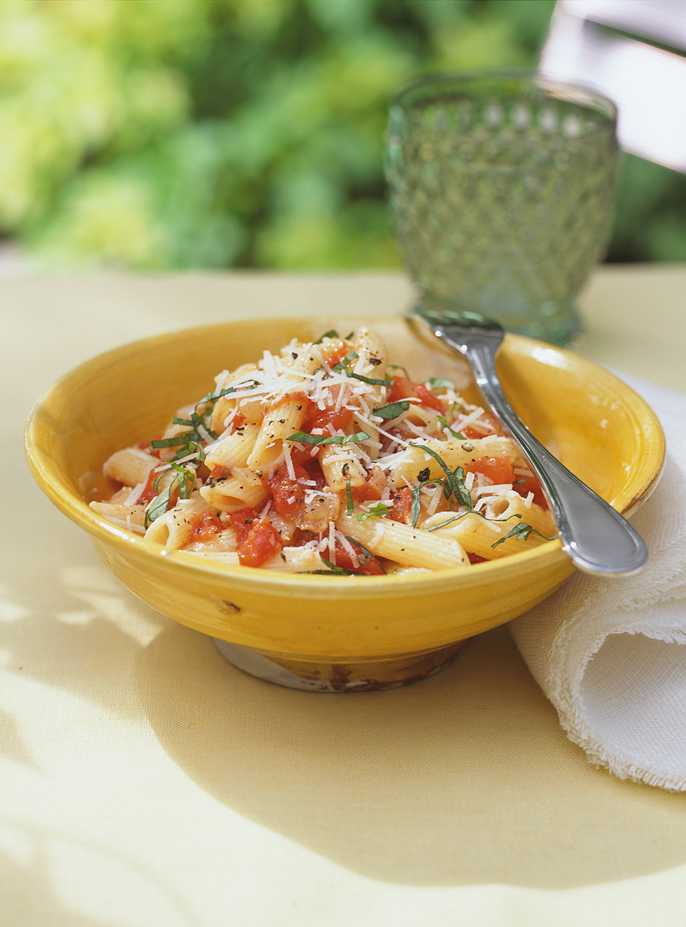 Penne with Baked Tomato Sauce