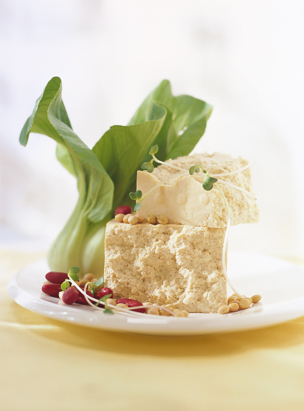 Tofu and Toasted Orzo Millefeuille