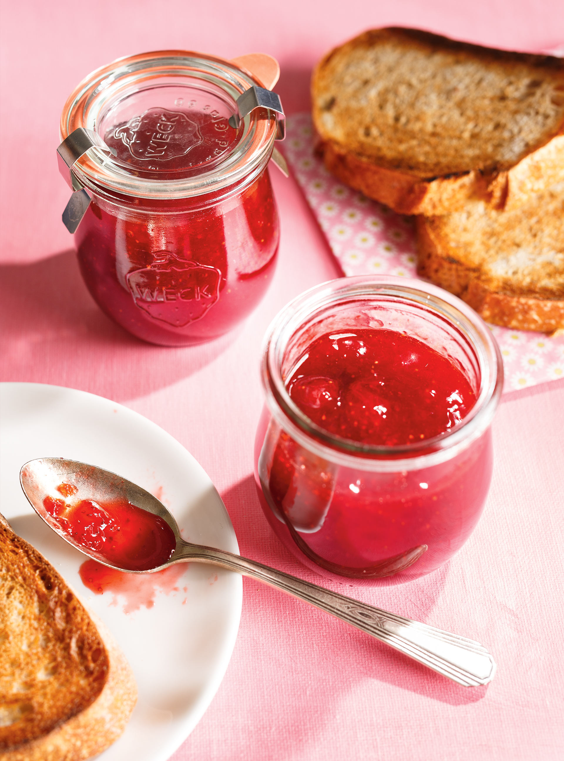 Confiture de framboises minute - K pour Katrine