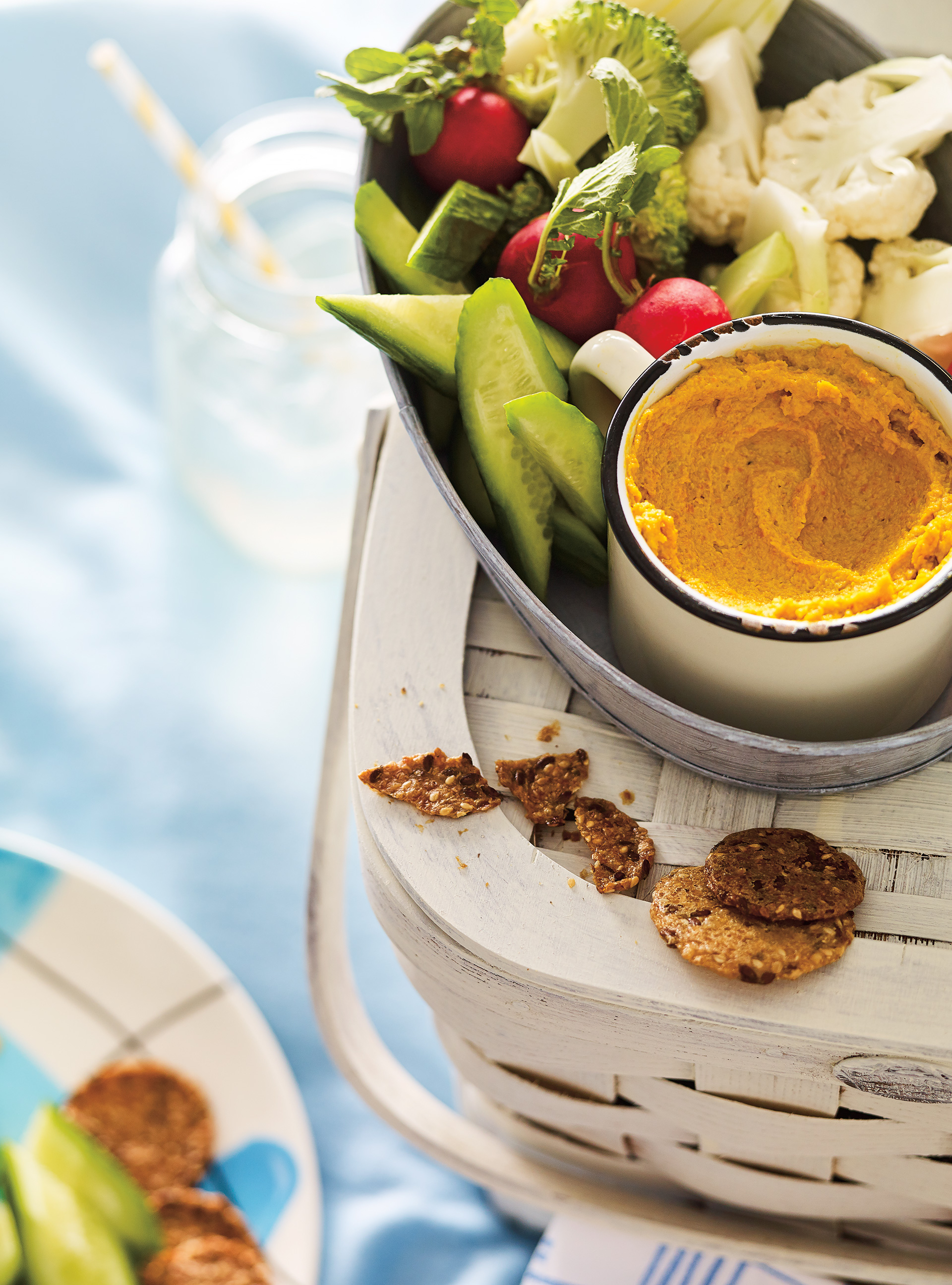 Carrot and Cashew Nut Spread