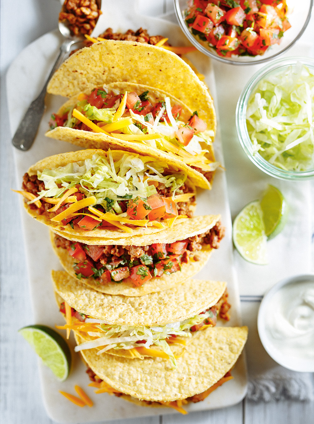 Lentil and Beef Tacos