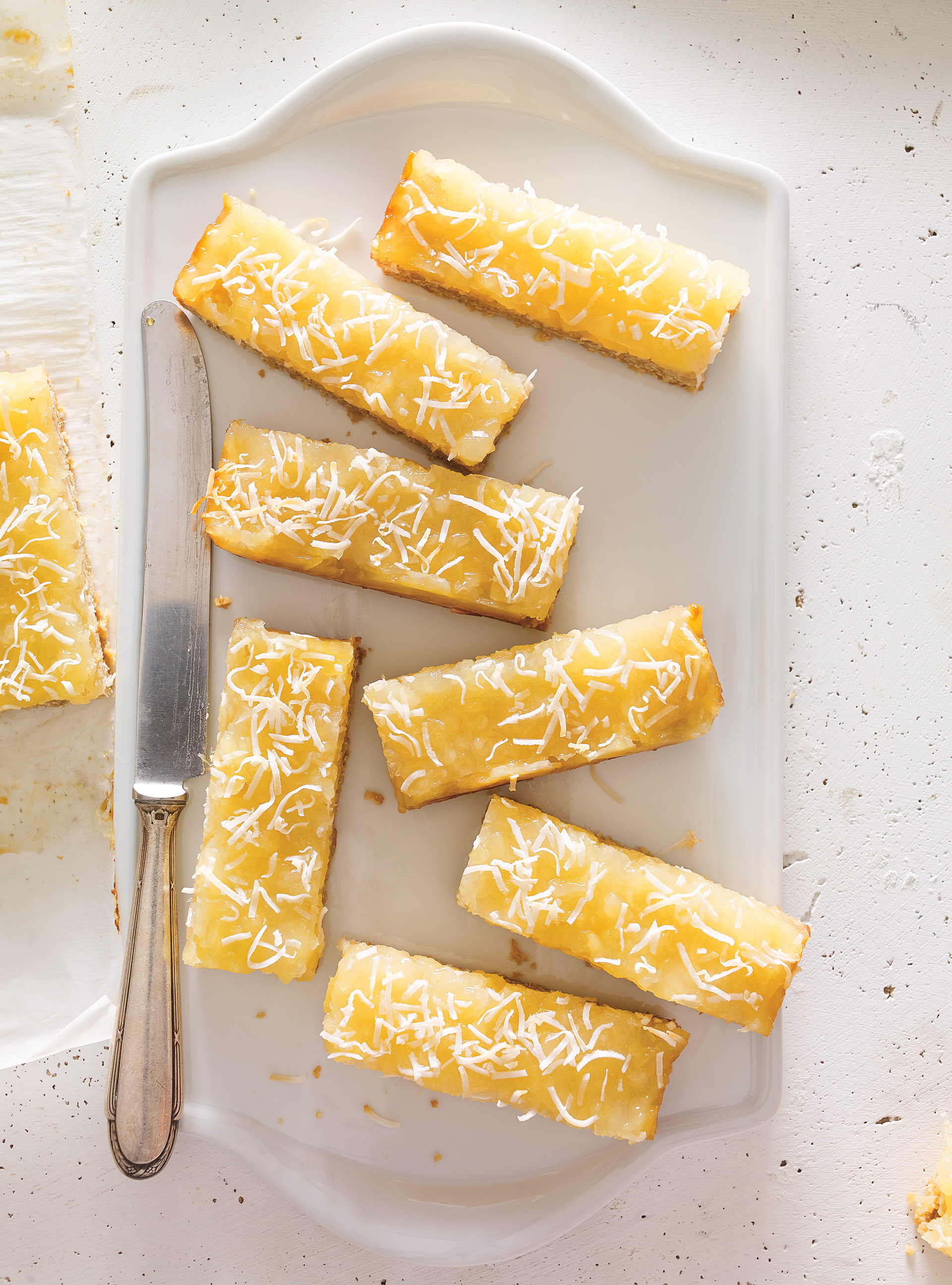 Pineapple and Coconut Bars