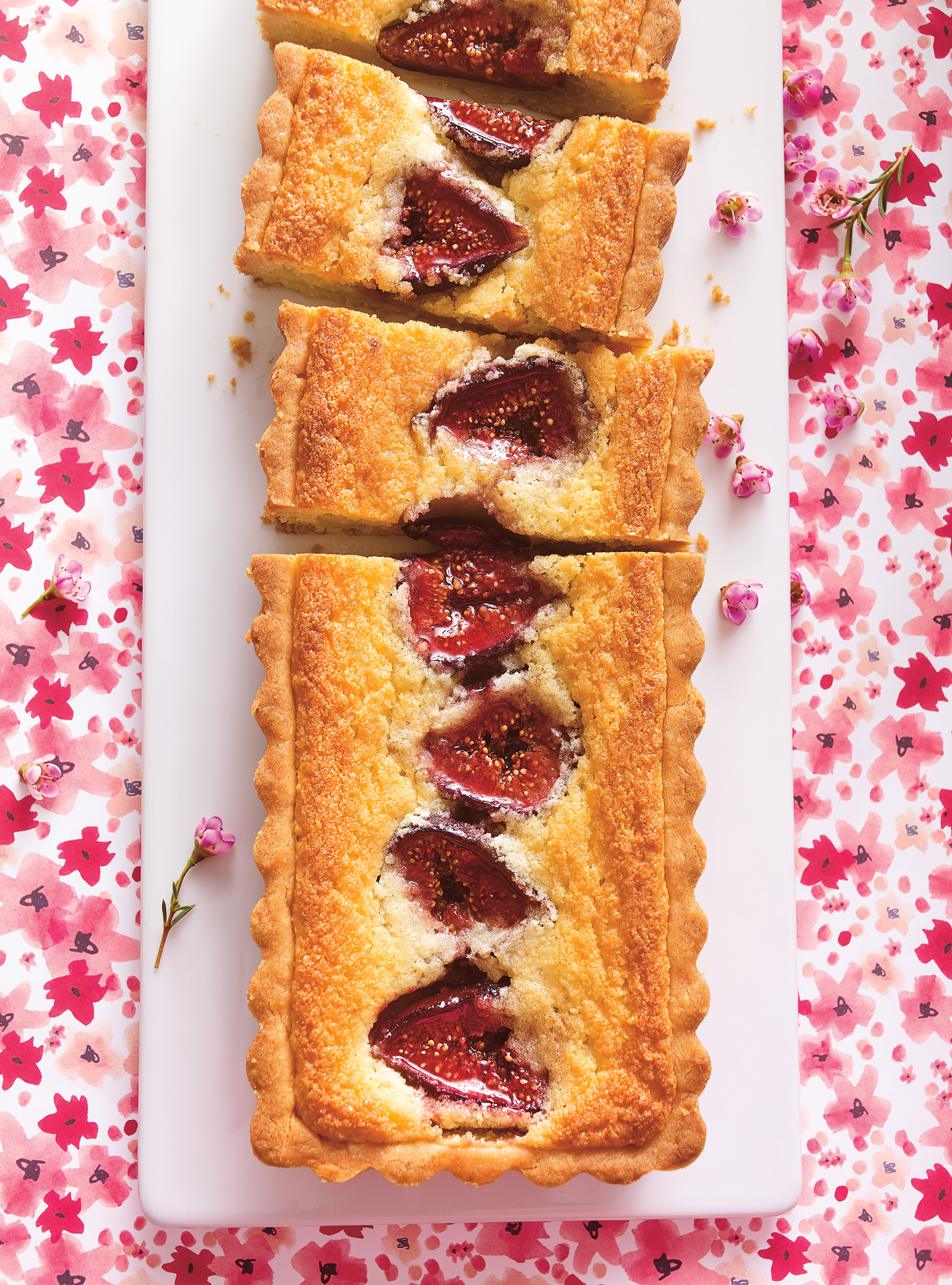 Frangipane Tart with Figs and Port