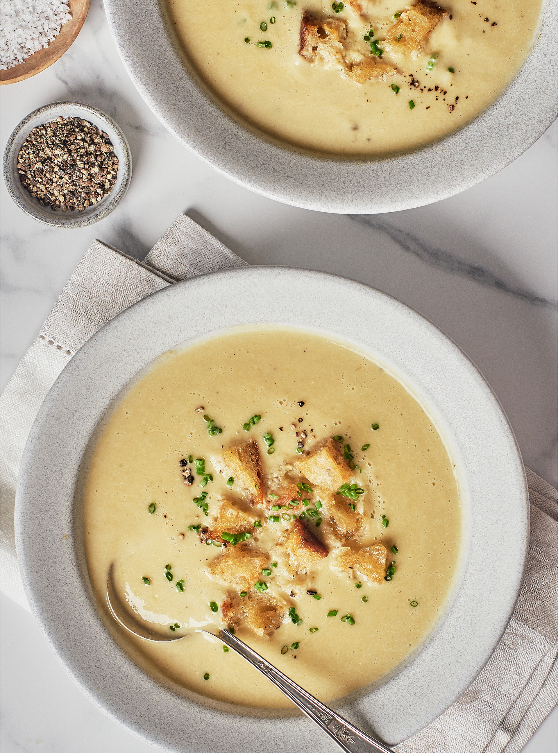 Cream of Pear and Leek Soup