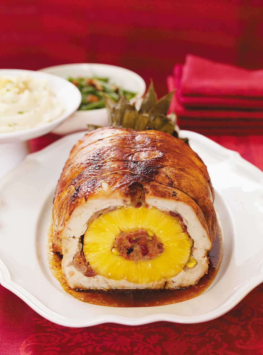 Rolled Pineapple Turkey Roast 