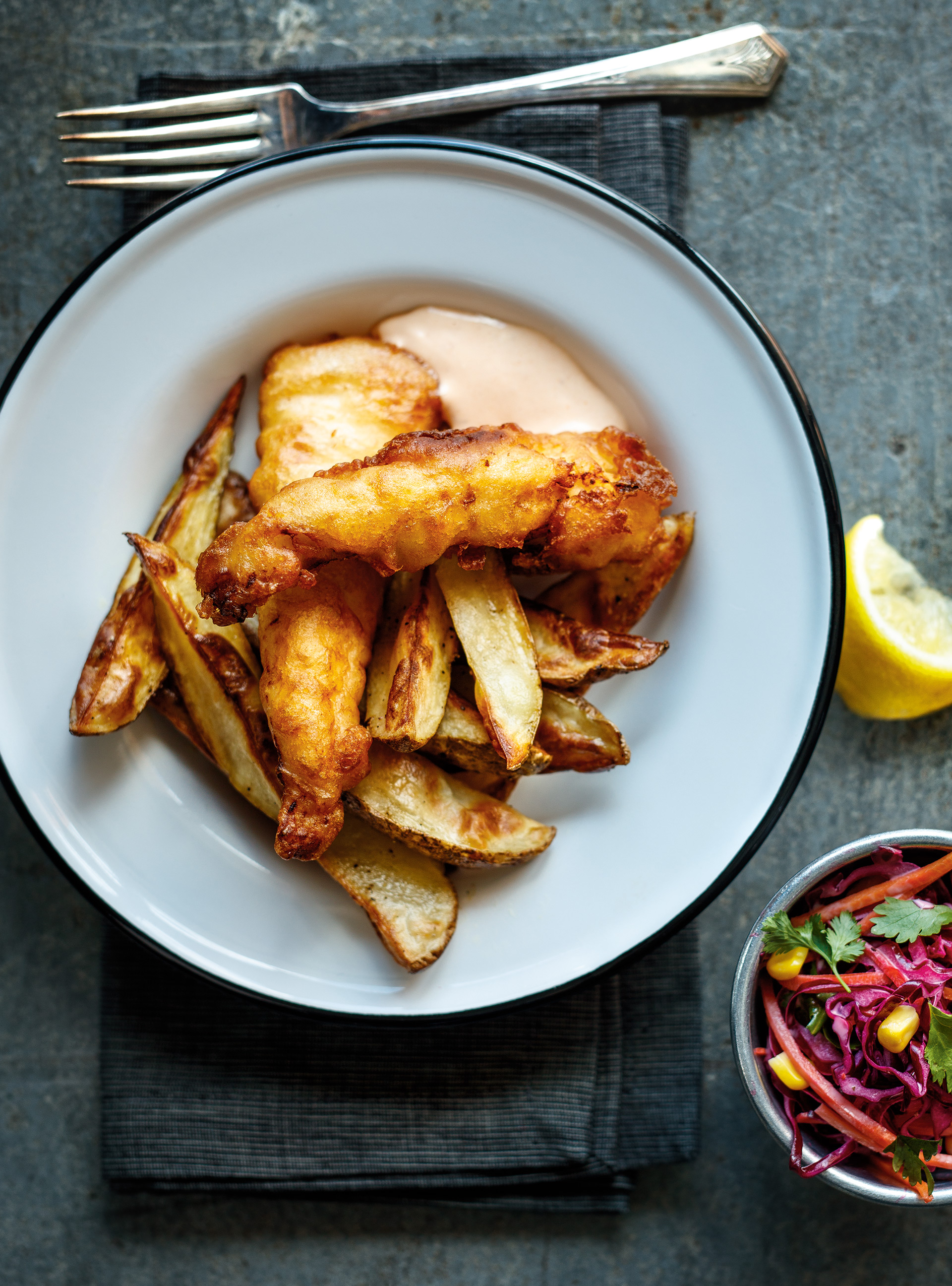 Red Snapper Fish and Chips