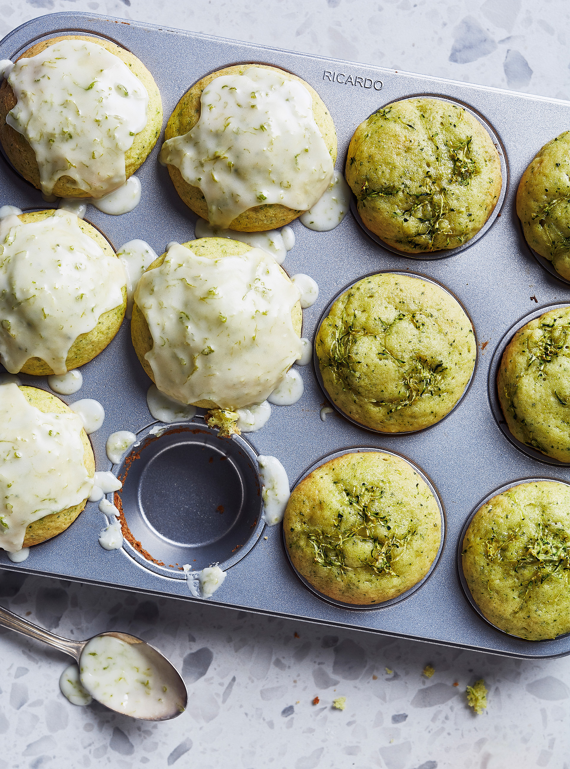 Zucchini Lime Muffins