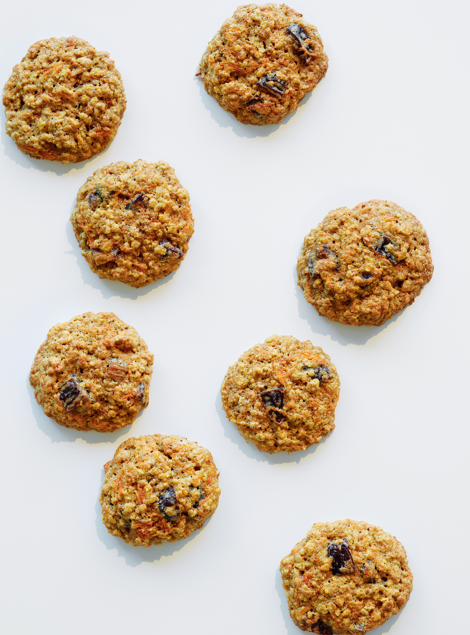 Carrot and Whole Grain Cookies