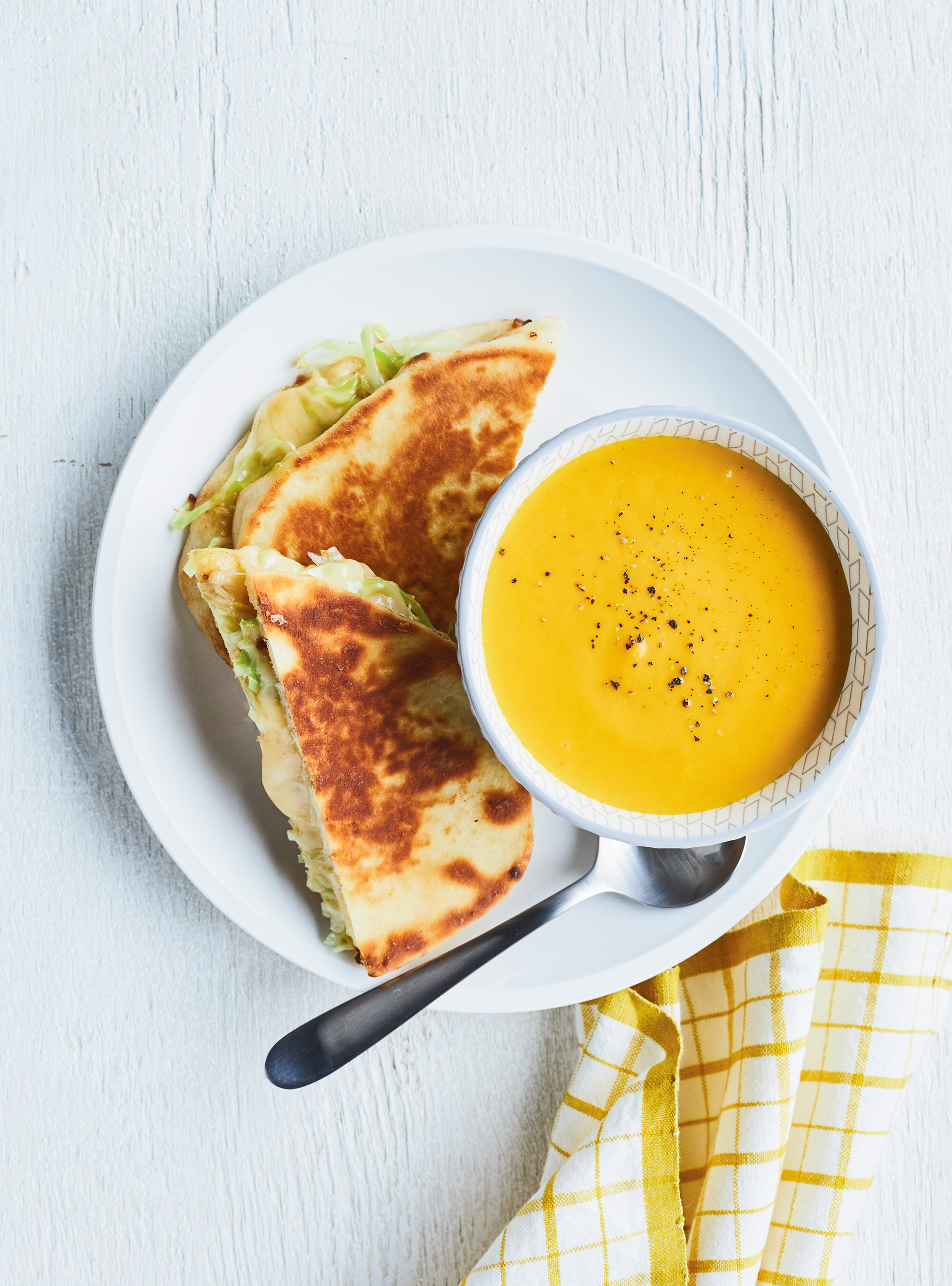 Cream of Carrot and Red Lentil Soup
