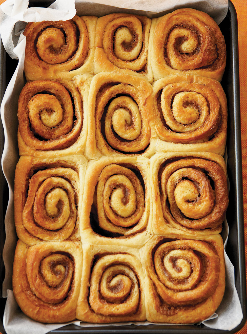 Cinnamon Buns with Holiday Spices
