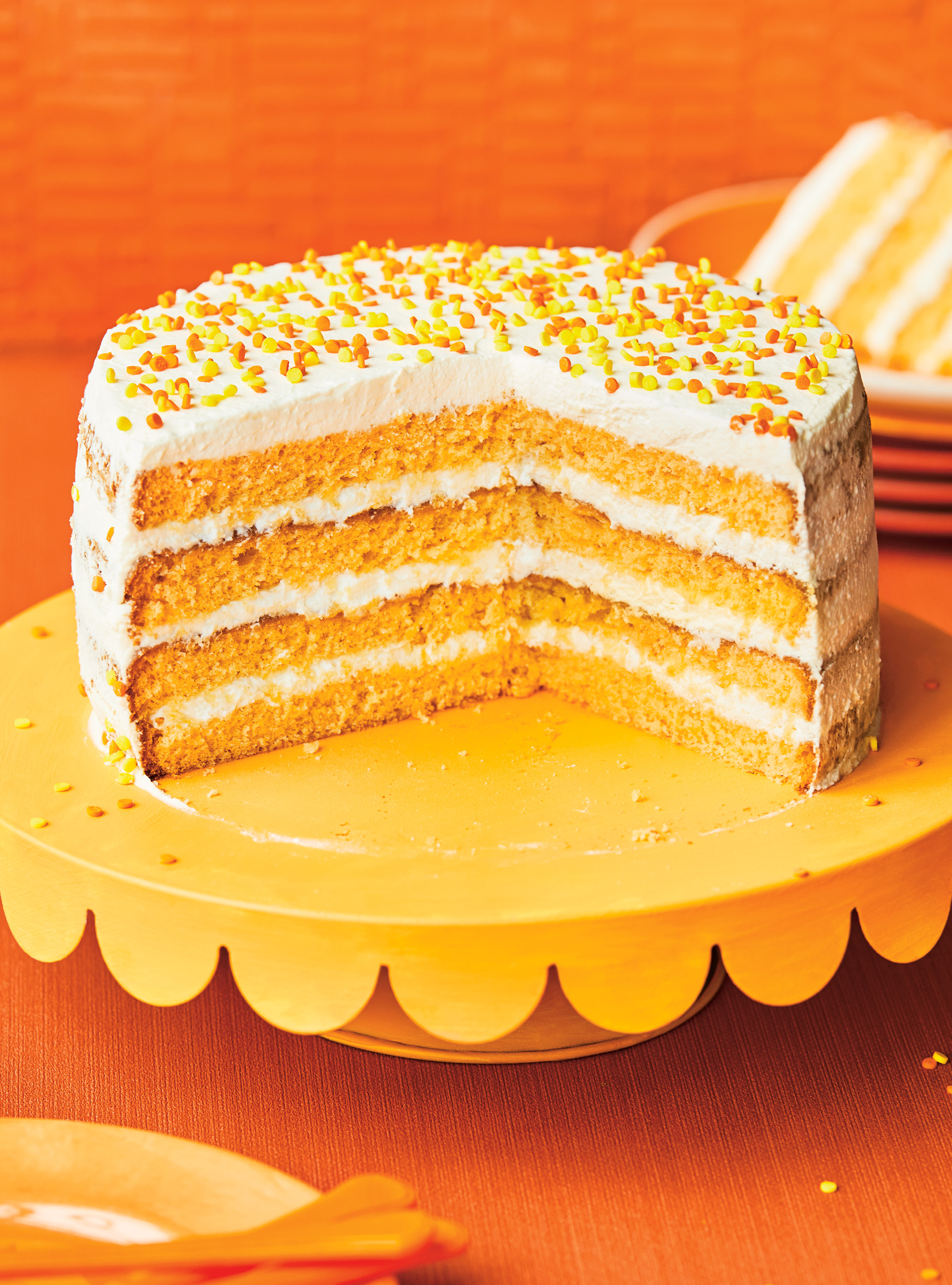 Gâteau à l’orange Creamsicle sans lactose