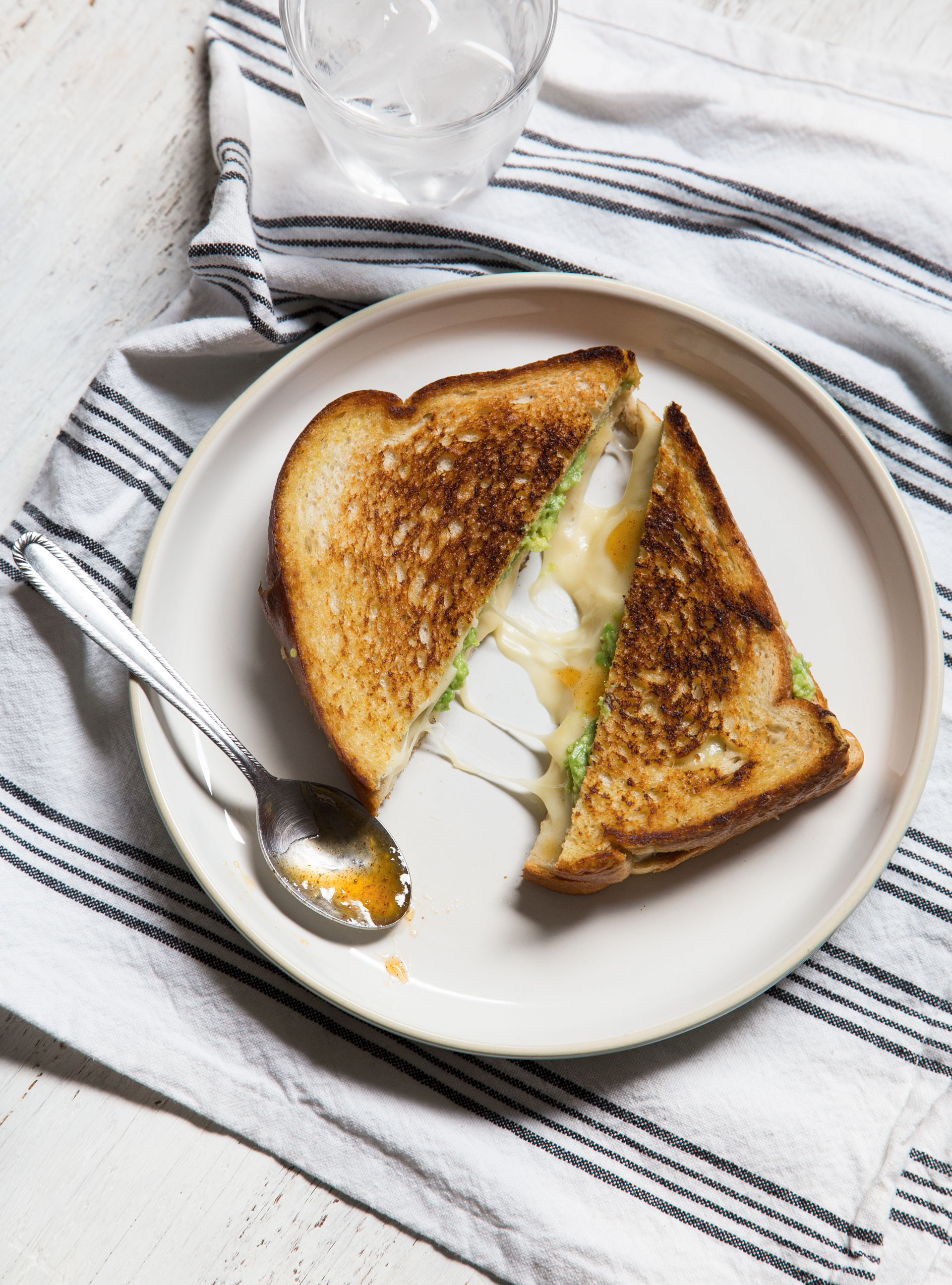 Grilled Cheese Sandwich with Avocado