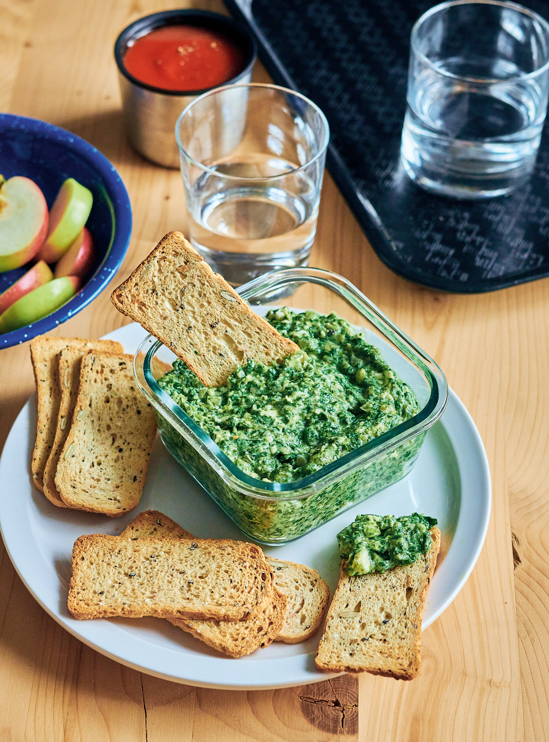 Spinach and Tofu Dip