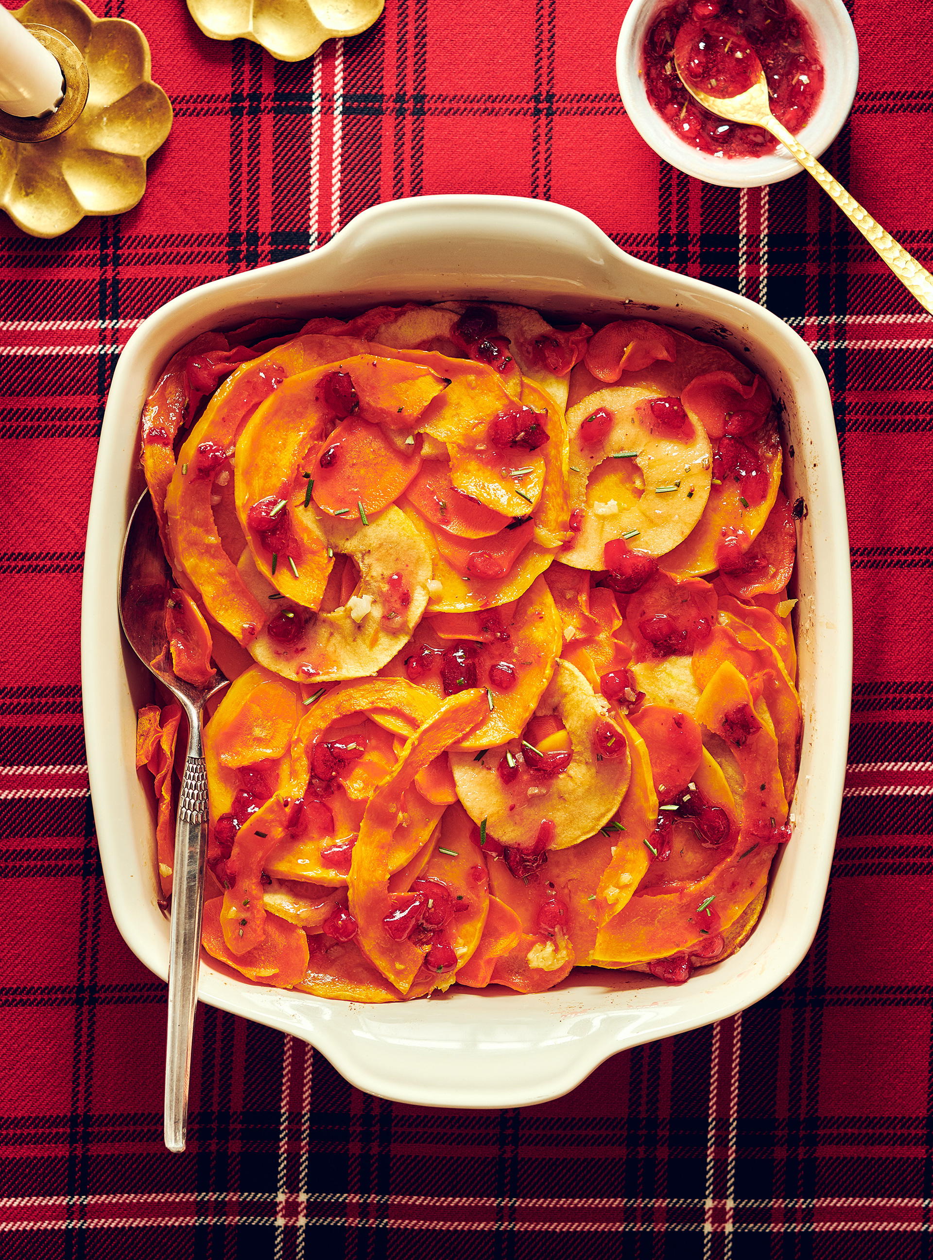 Squash, Carrot and Apple Layered Casserole