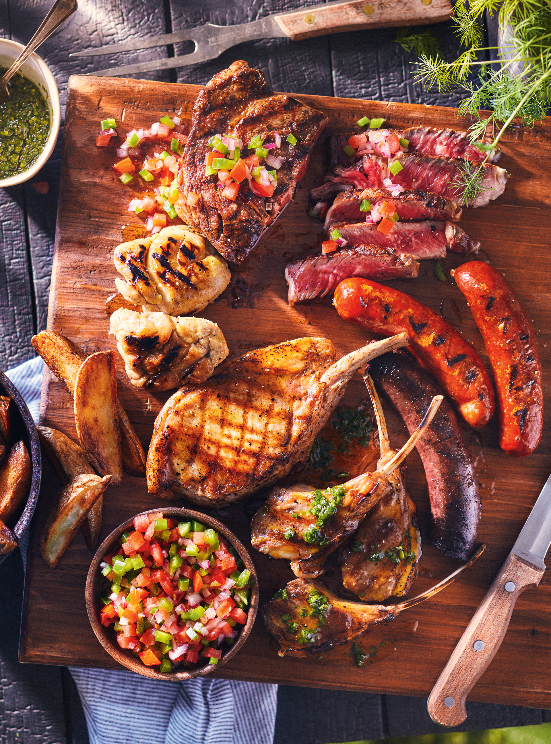 Argentinean Grilled Meat Platter (Parilla)