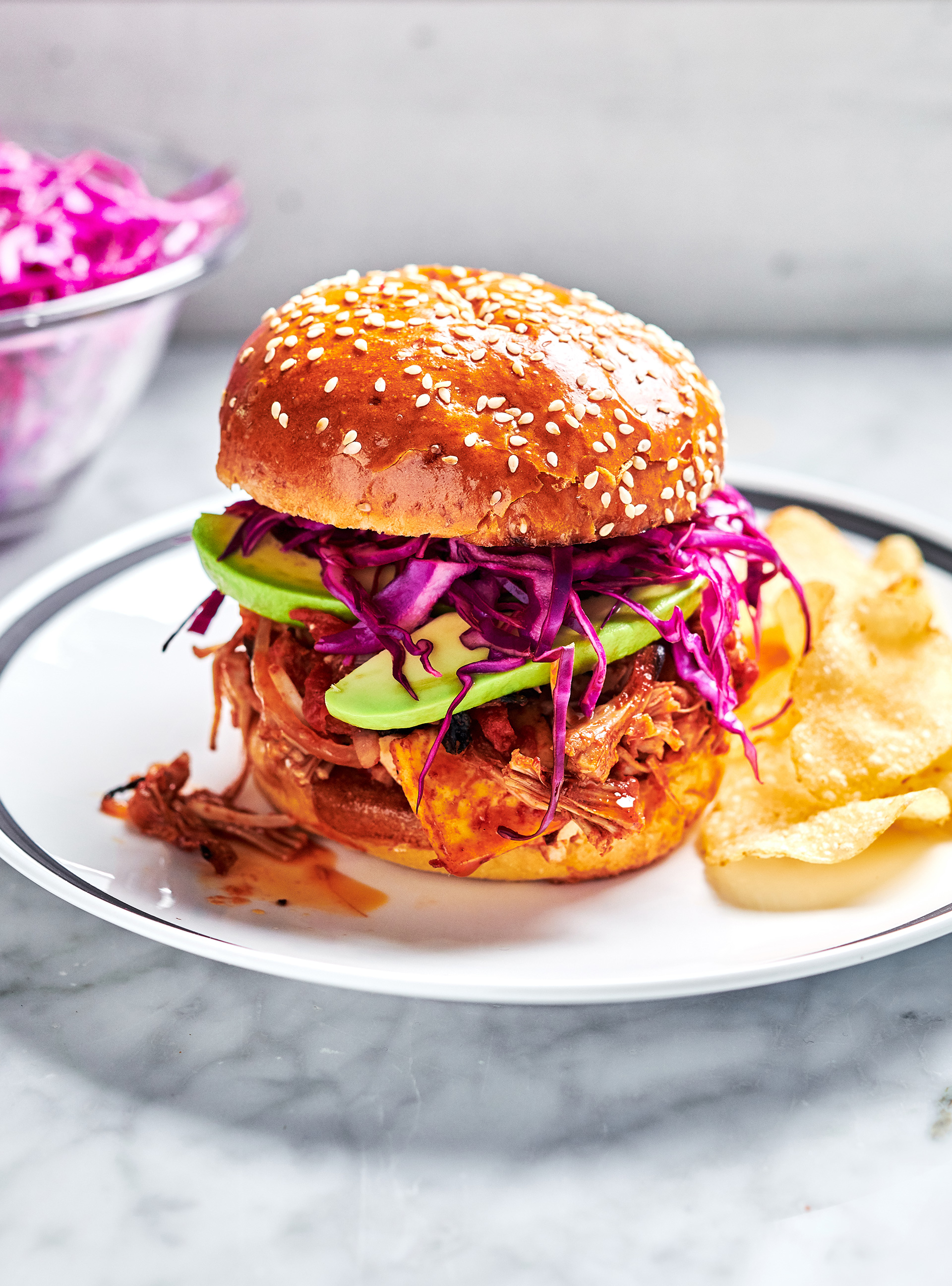 Barbecue Pulled Jackfruit and Tofu