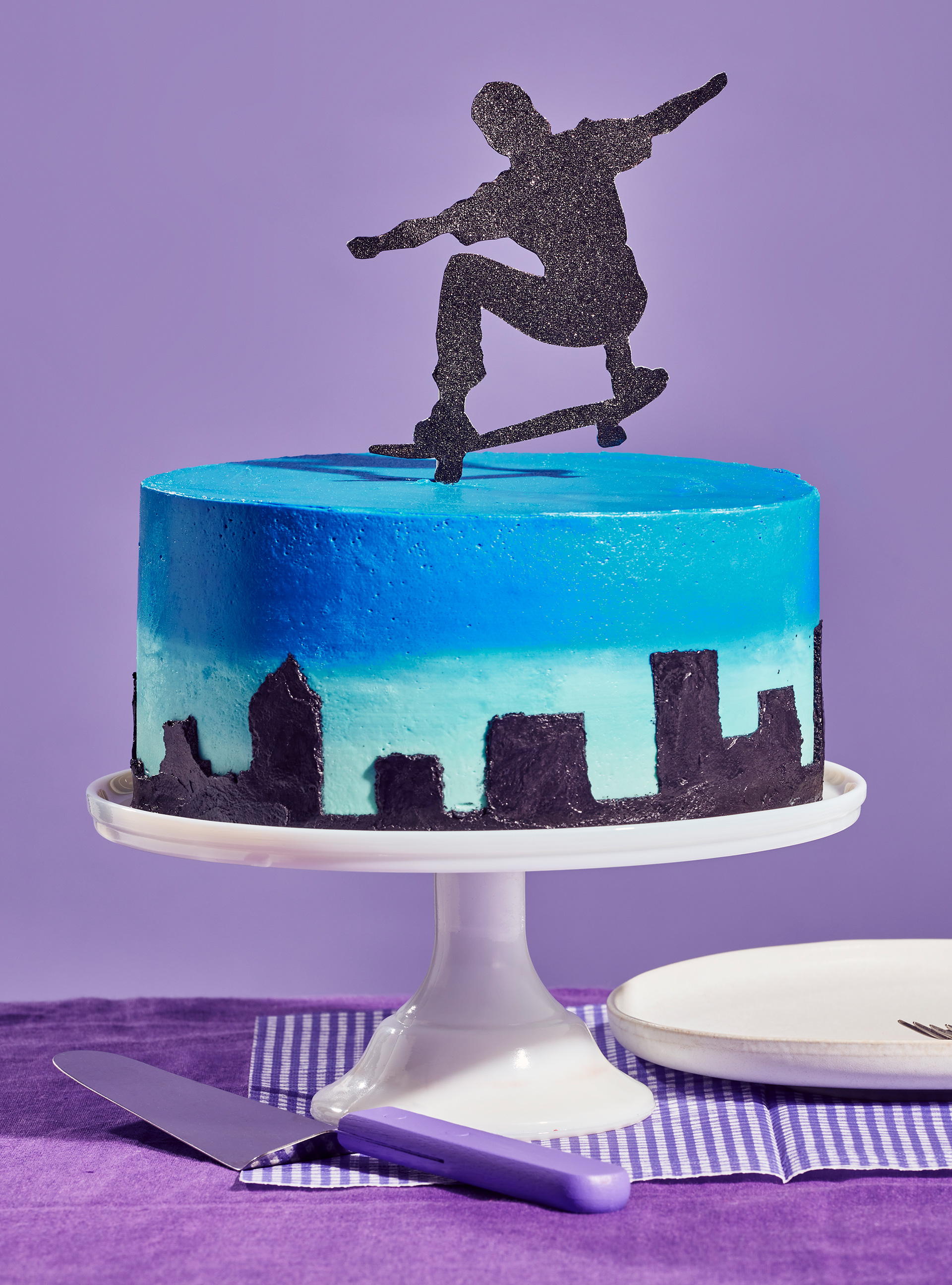 Roller Skate Birthday Cake - Flecks Cakes