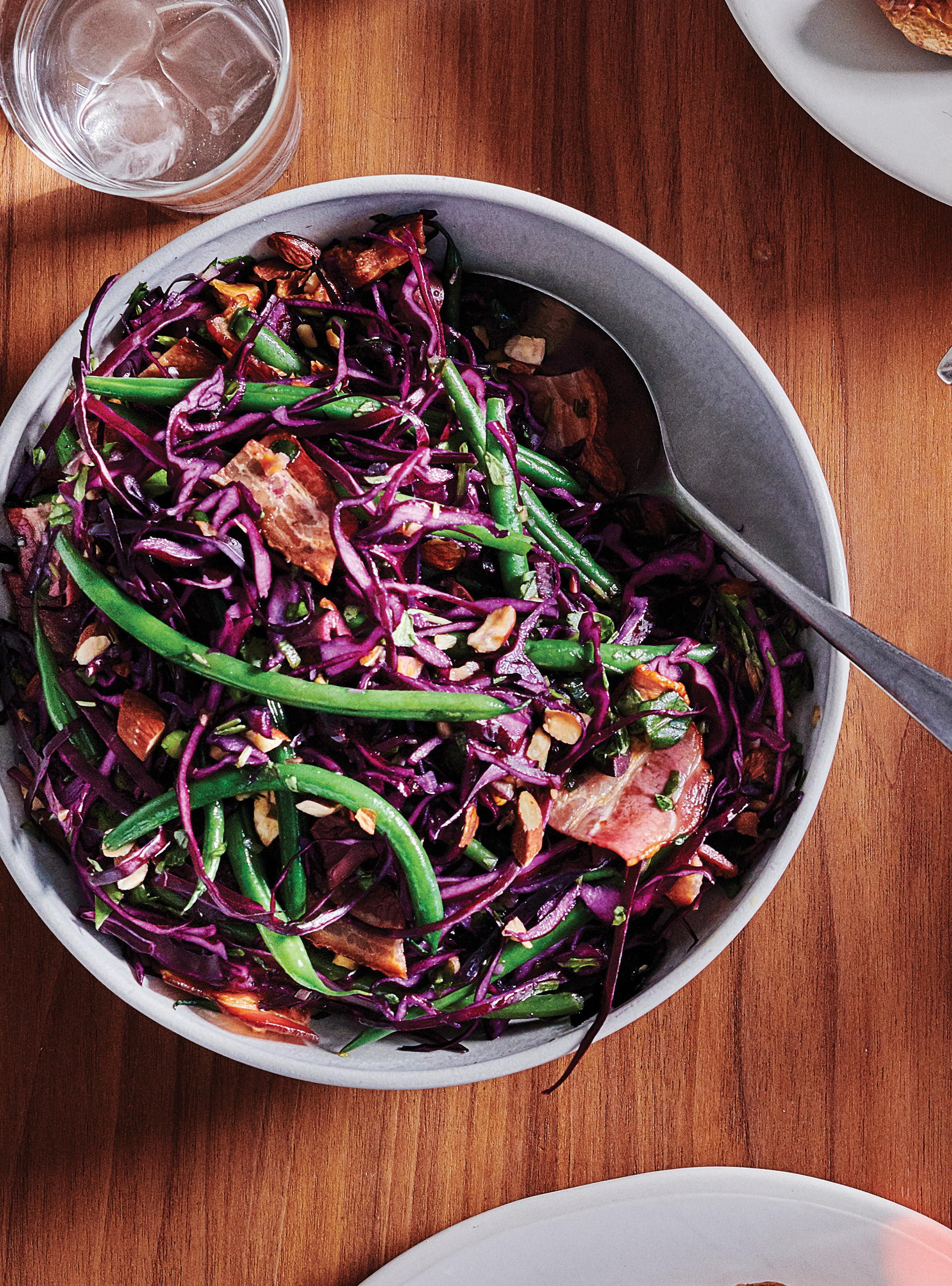 Green Bean and Red Cabbage Salad