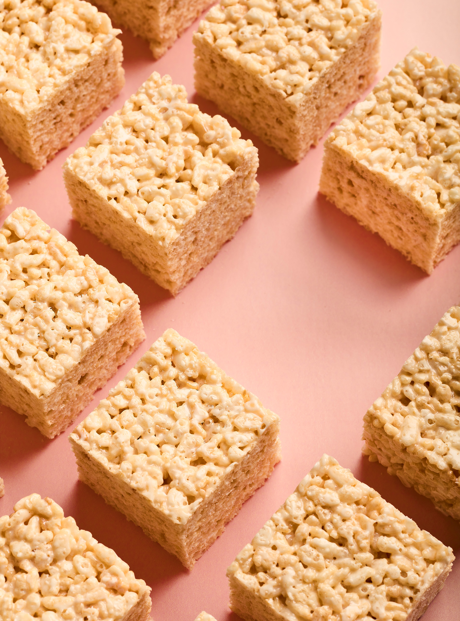 Rice Cereal and Marshmallow Squares (Rice KrispiesTM Squares)