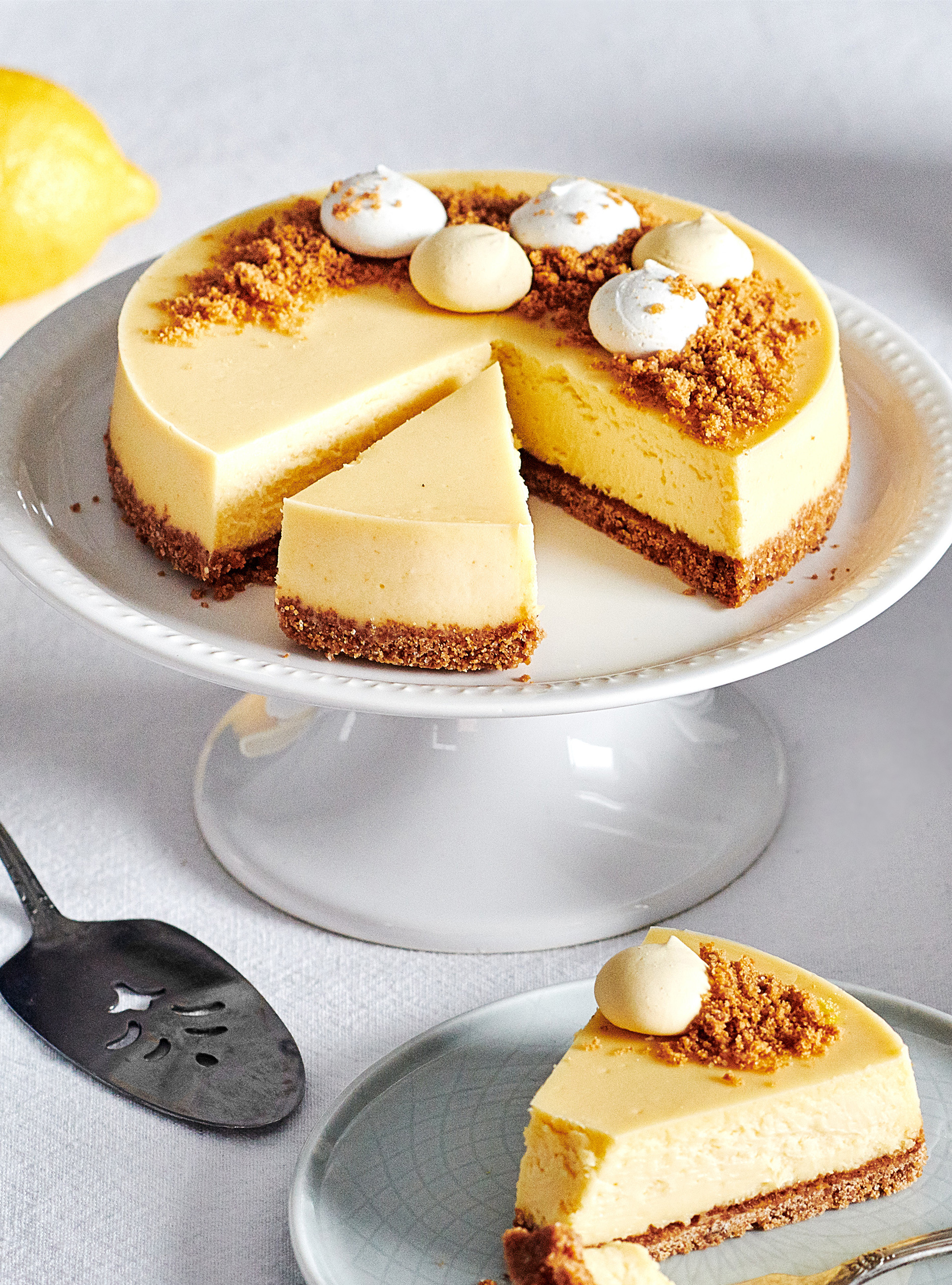 Gluten-Free Lemon Cheesecake