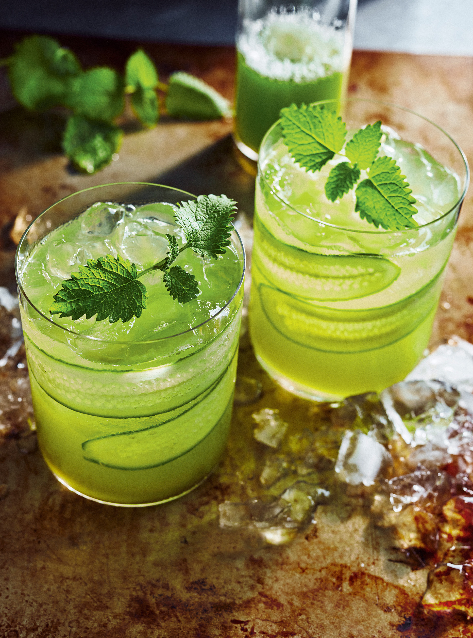 Gin-Cucumber Cocktail