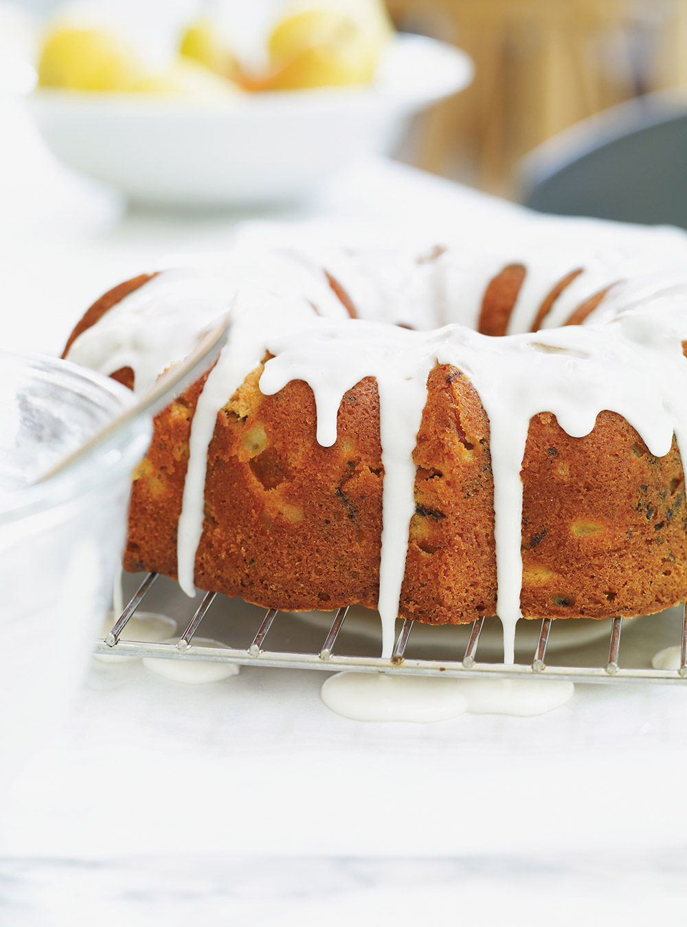 Pear and Chocolate Bundt Cake