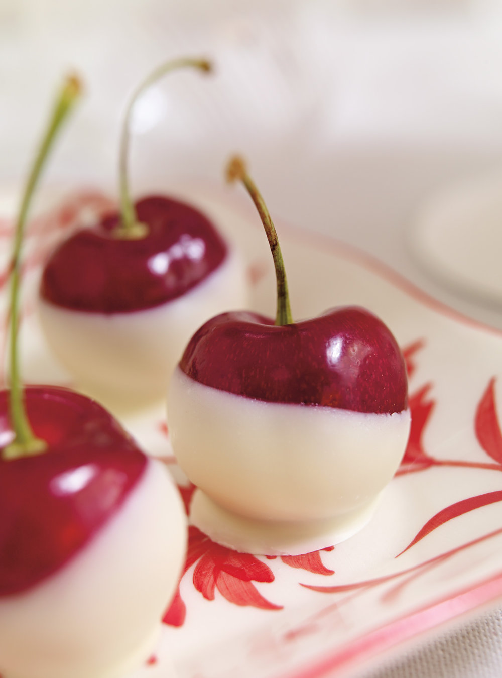 White Chocolate Cherries