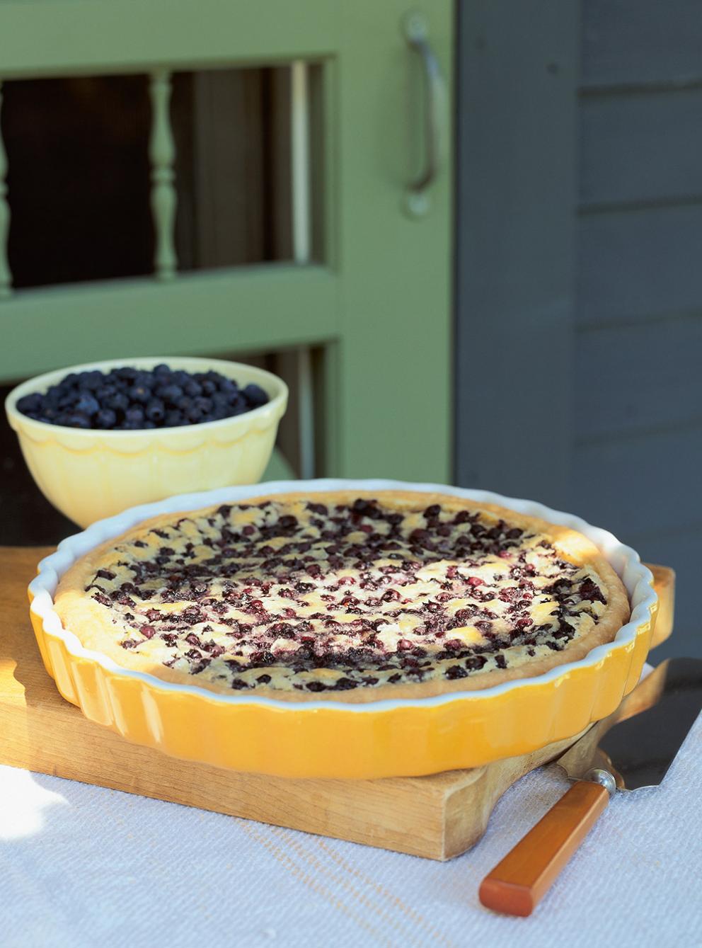 Tarte Amandine Aux Bleuets Ricardo 