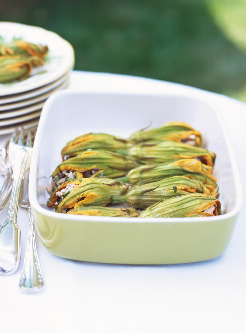 Fleurs De Courgette Farcies Aux Petits Légumes | RICARDO