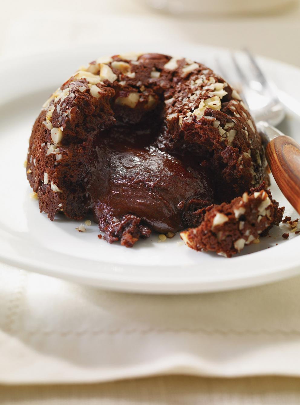 ChocolateHazelnut Lava Cake RICARDO