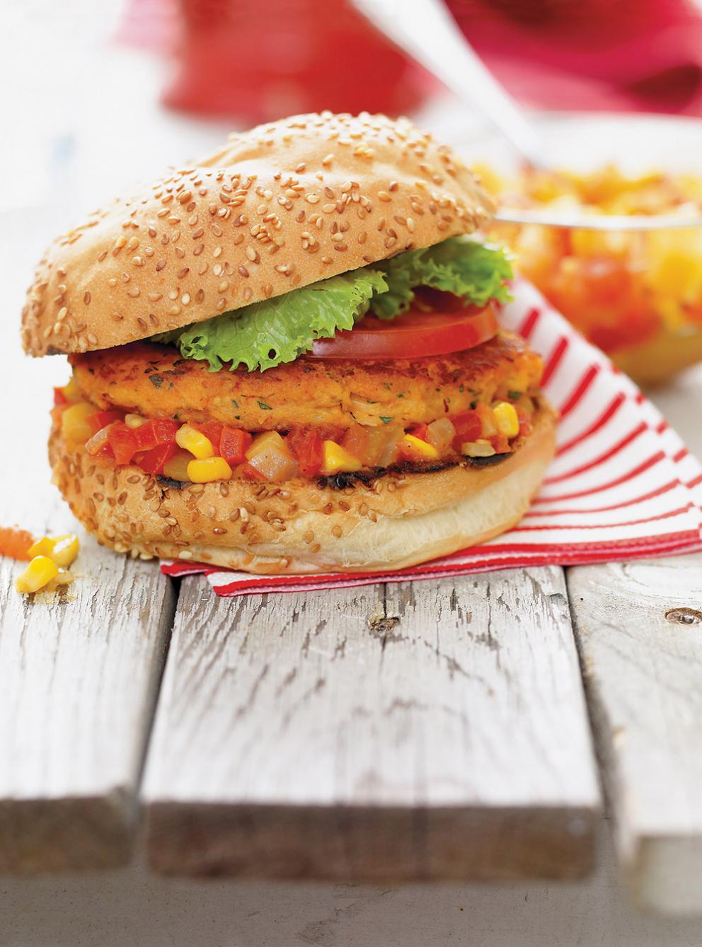 Sandwich crab cakes RICARDO