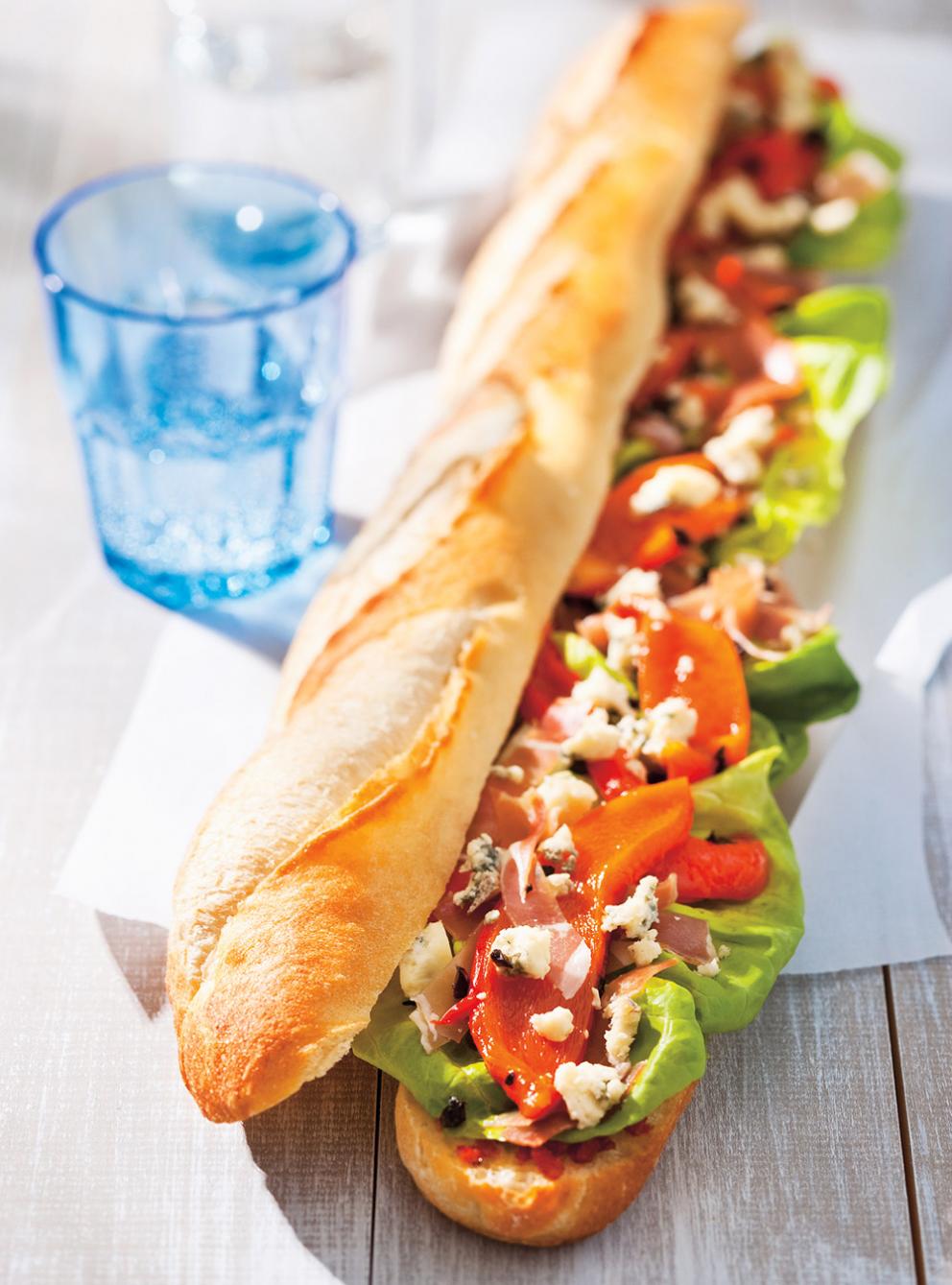 Sundried Tomato and Prosciutto Baguette RICARDO