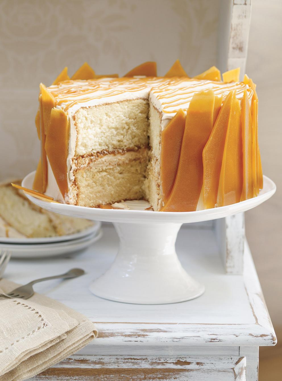 Gâteau triple caramel RICARDO
