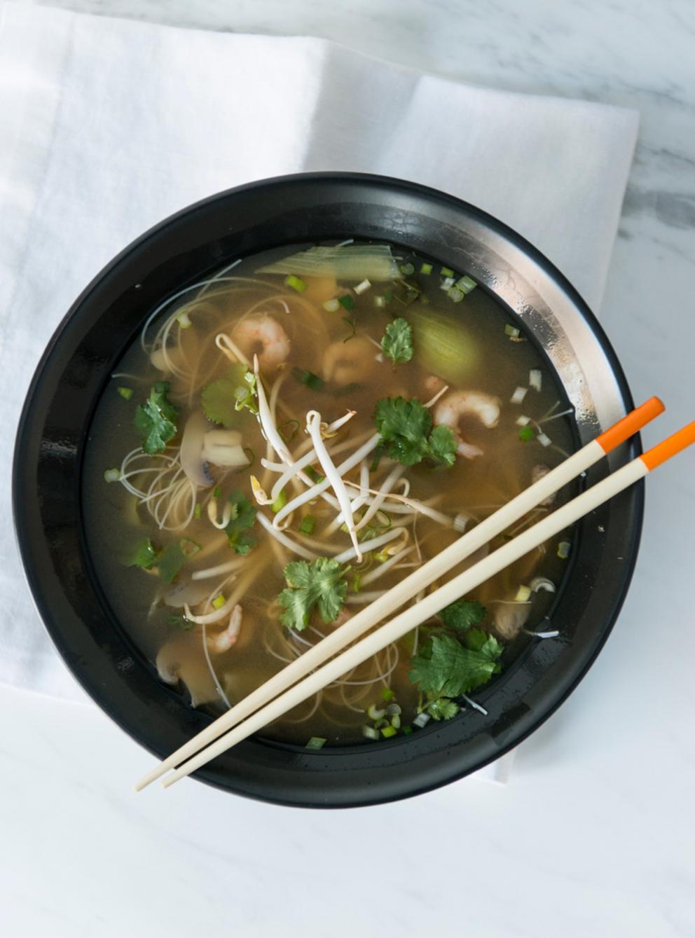 Soupe asiatique à la coriandre RICARDO