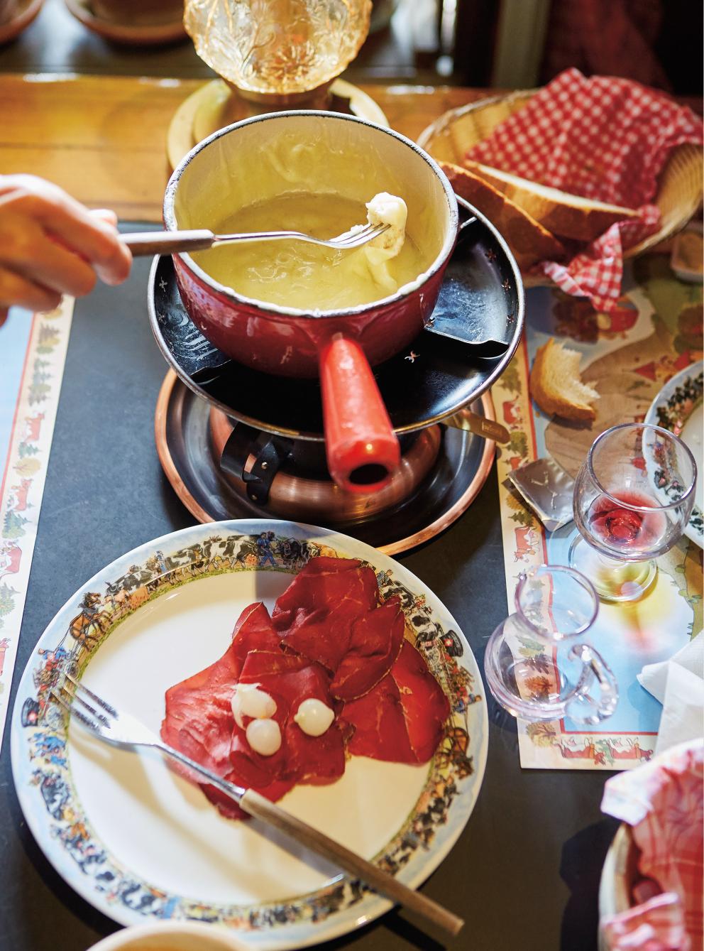 Fondue au fromage moitiémoitié (gruyère et vacherin) RICARDO